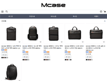 Tablet Screenshot of mcase.co.kr